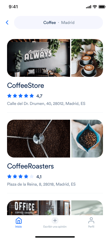 NoFakes customer journey screen